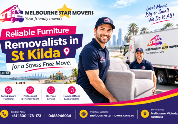 Reliable Furniture Removalists in St Kilda for a Stress Free Move